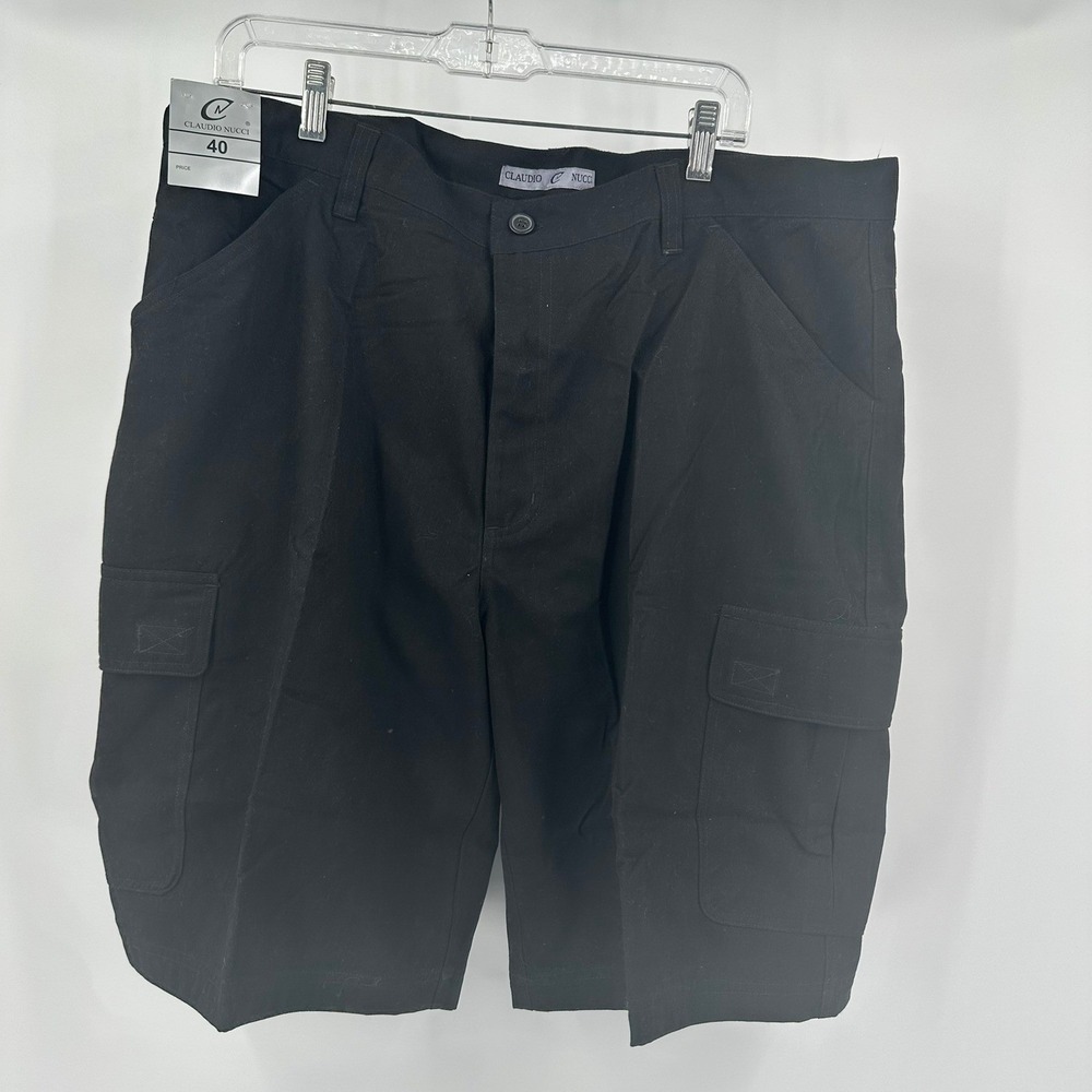 Claudio Nucci Mens Vintage Y2K Cargo Shorts Size 40 Utility Workwear Rugged 90s